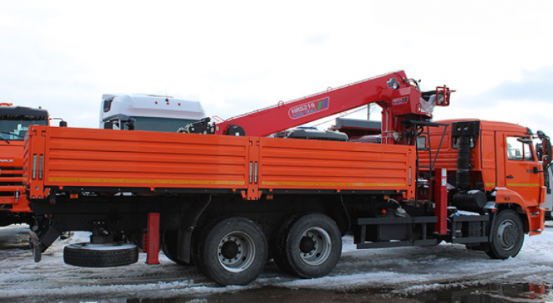 6590-161150-56 Краны-манипуляторы (КМУ) на базе КАМАЗ