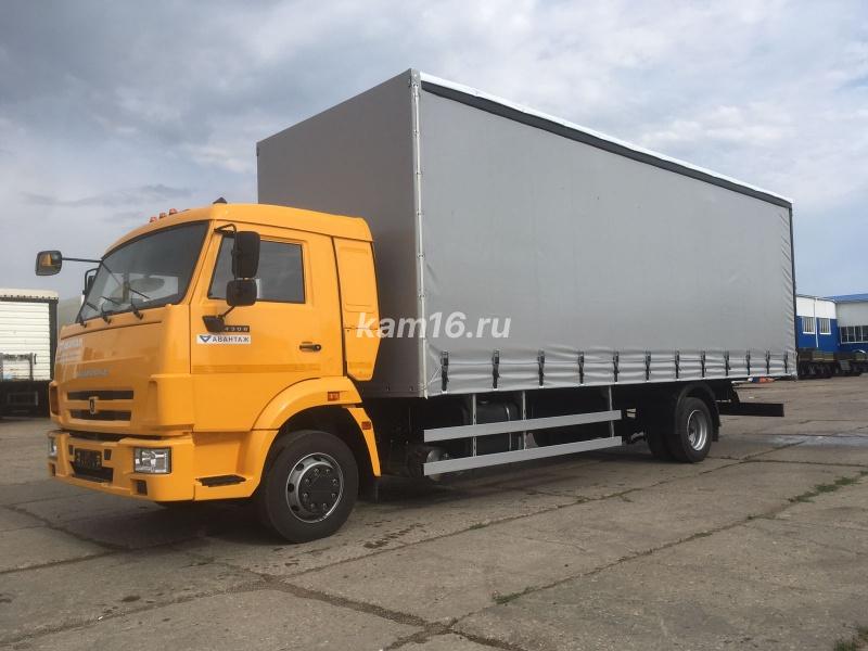 КАМАЗ 4308 шторный 7.4 м